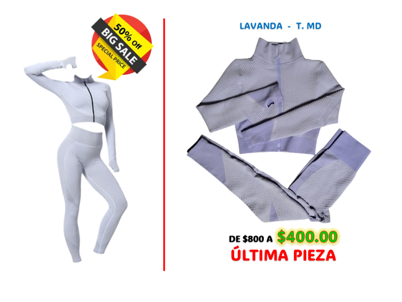 CONJUNTO DEPORTIVO YOGA