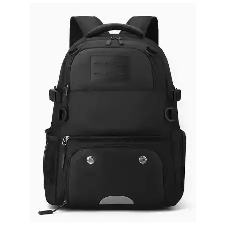 MOCHILA NEGRA PORTA BALÓN