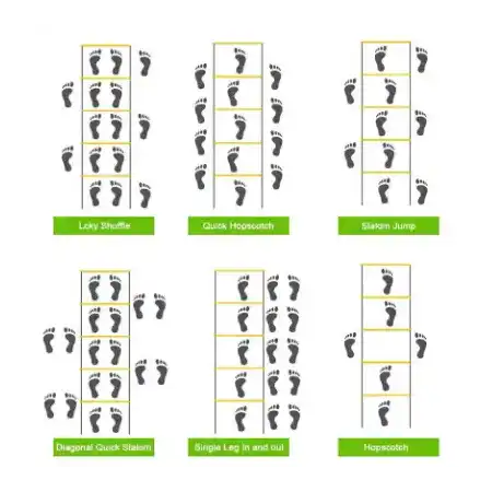 ESCALERA RECTA DE AGILIDAD 12 BLOQUES
