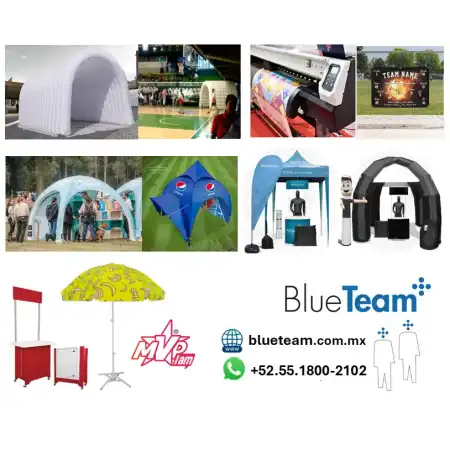 LONAS, BANDERAS, STANDS, TUNELES PARA EVENTOS