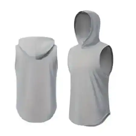 PLAYERA PLAYDRY SIN MANGAS CON GORRO