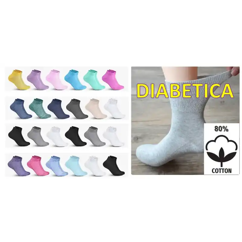 CALCETA DEPORTIVA PARA DIABETICOS